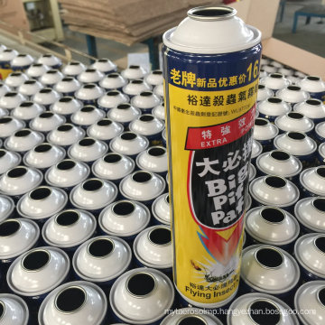 Aerosol Tin Can for Flying Insect Killer (600ML)